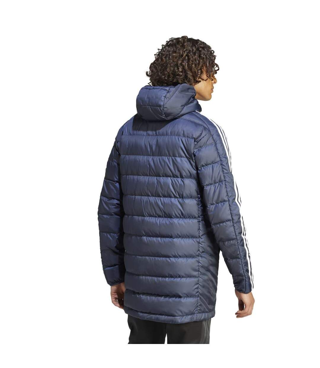 Veste essentials light down homme violet sombre Adidas-2