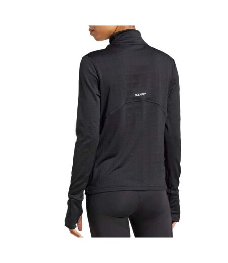 T-Shirt manches longues noir femme adidas cover