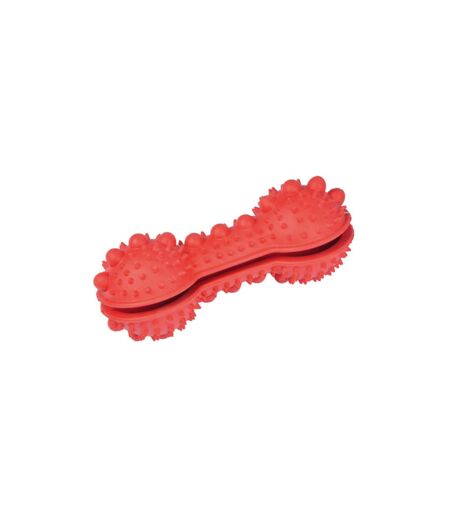Jouet pour Chien Distributeur Croquettes 15cm Rouge