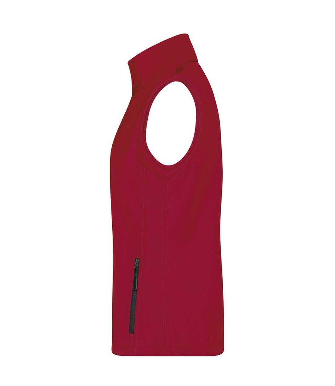 Veste Sans Manches Promo Femme Rouge Noir James And Nicholson-3