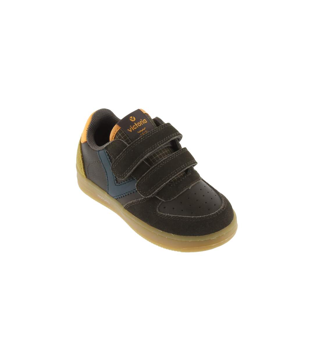 Basket Basse Enfant Cuir Victoria Time-5