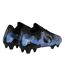Chaussures De Foot Pour Terrain Ferme Motif/style À Rayures Homme Noir Bleu Sondico-2