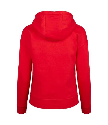 Sweat À Capuche Femme Rouge Feu Urban Classics