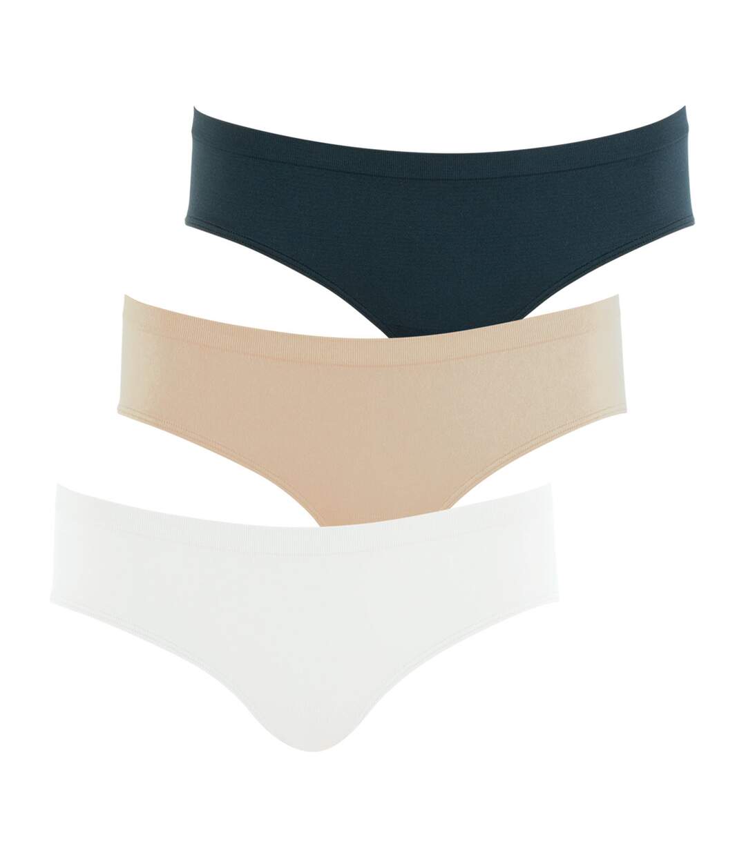 Lot de 3 slips femme Easy Sans Couture