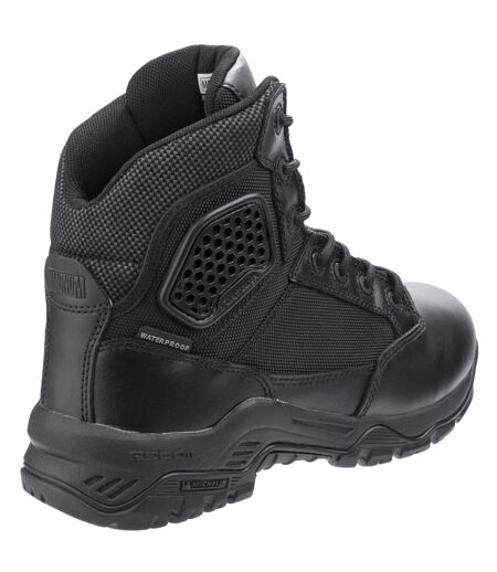 Mens Strike Force 6.0 Waterproof Work Boots Black Magnum