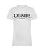 T-shirt Motif/style Efl Gunners Homme Blanc AWD-1