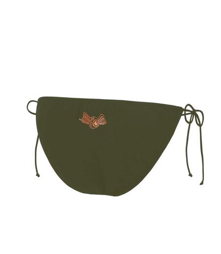 Maillot de bain kaki/orange femme von dutch lol - l