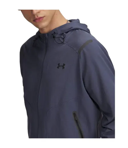 Mens Unstoppable Icon Performance Jacket Grey Under Armour