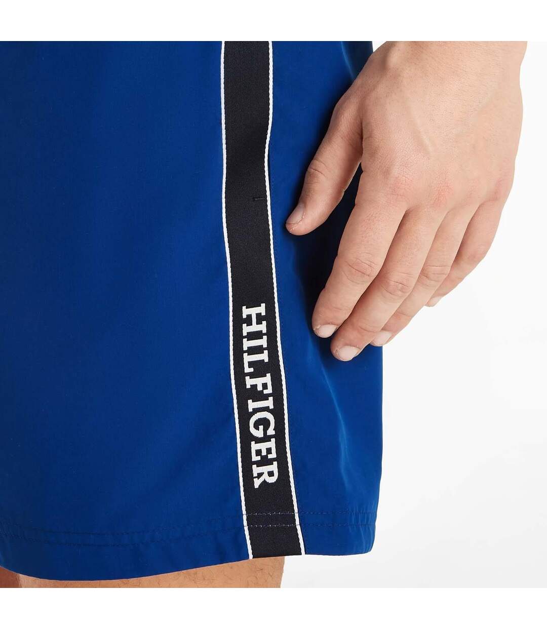 Mens Drawstring Swim Shorts Blue Tommy Hilfiger-4