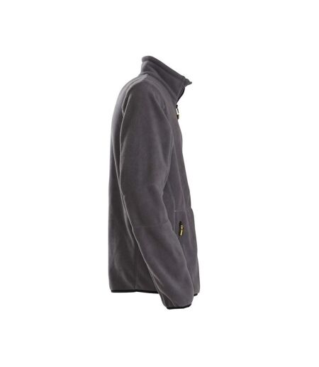 Mens Speedway Fleece Jacket Steel Grey Printer