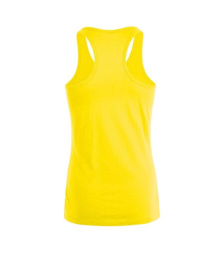 SOLS Womens/Ladies Justin Sleeveless Vest (Lemon)