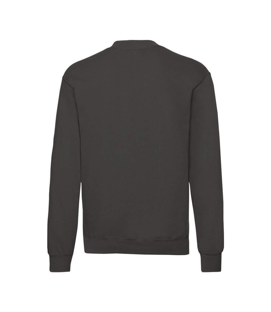 Sweat homme graphite clair Fruit of the Loom-2