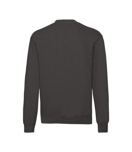 Fruit of the Loom Mens Lightweight Drop Shoulder Sweatshirt (Light Graphite) - UTPC6236