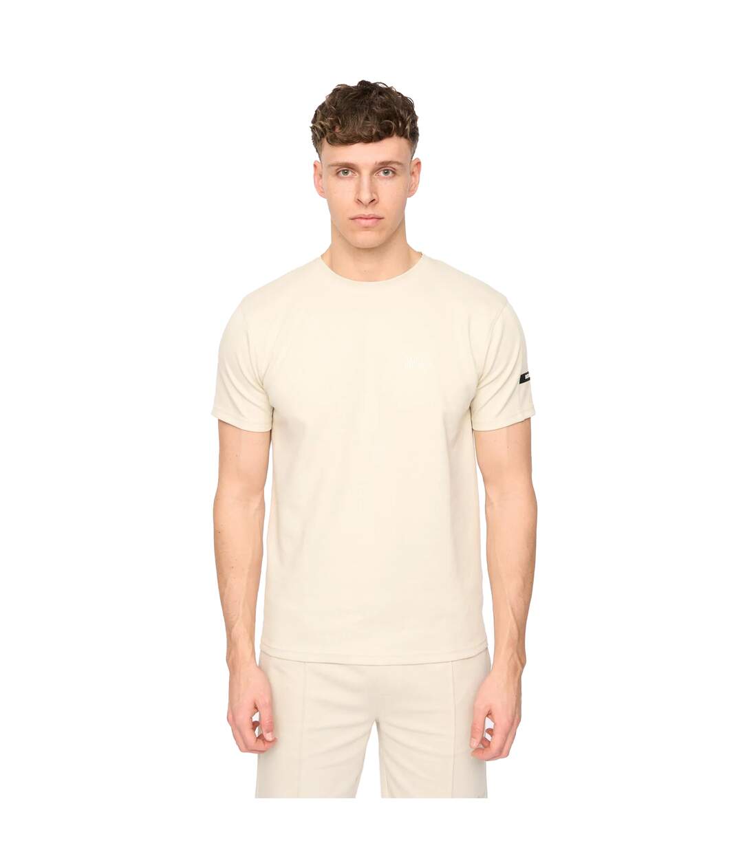 T-shirt Sherborn Homme Gris Pâle Duck And Cover-2