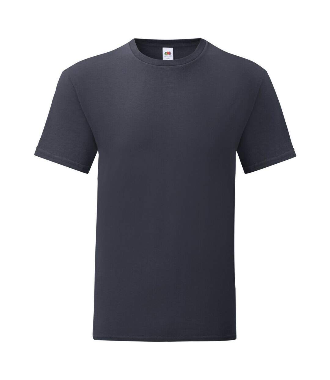 Mens Iconic 150 T-shirt Deep Navy Fruit Of The Loom-1