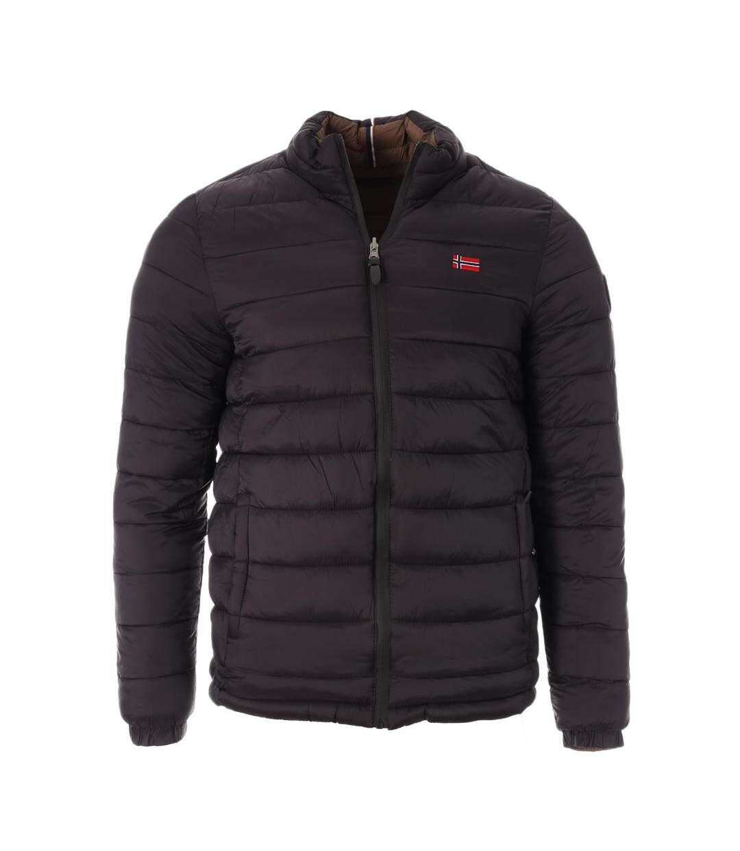 Doudoune noir/marron homme geographical norway california - 3xl-1