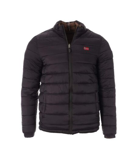 Doudoune noir/marron homme geographical norway california - 3xl