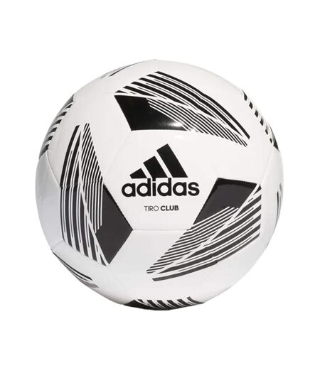 Ballon de foot tiro club taille 4 blanc / noir Adidas