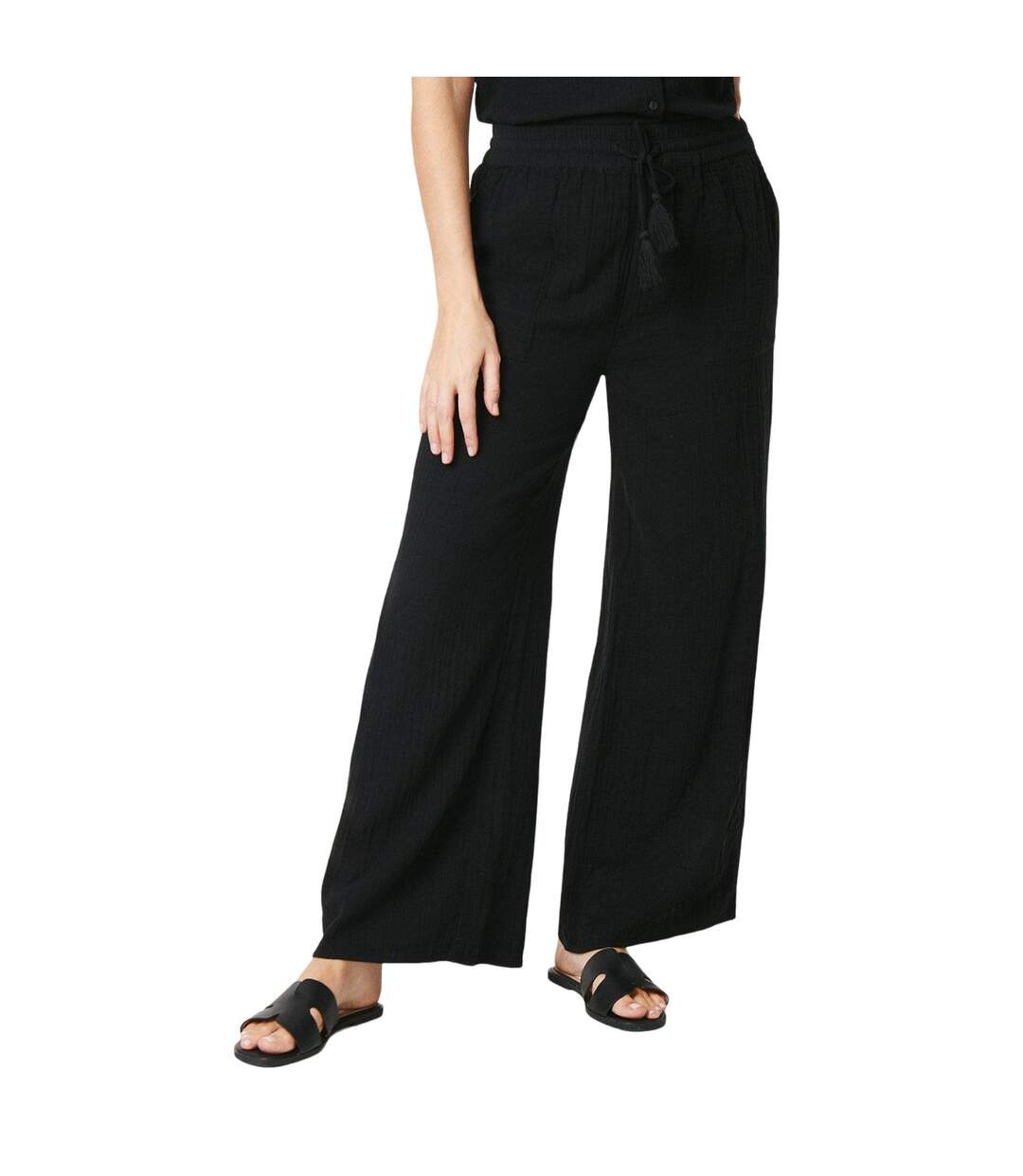 Pantalon femme noir Principles-1