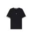 T-shirt Homme Noir Boss-2