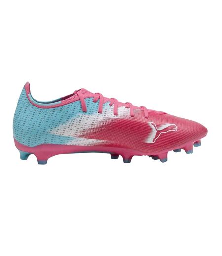 Mens Ultra Match Firm Ground Football Boots Pink Blue Puma