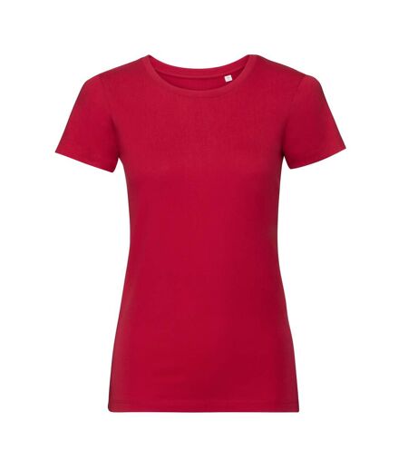 T-shirt Pure Femme Rouge Classique Russell