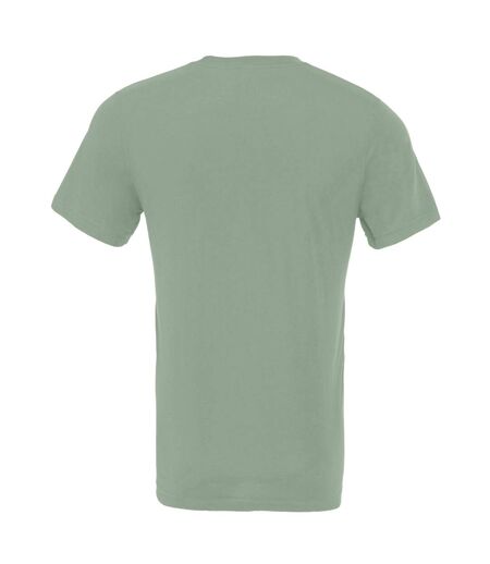 Canvas T-shirt Jersey Hommes Vert De Gris Bella + Canvas
