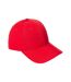 Casquette De Baseball Motif/style 6 Panneaux Rouge Adidas-1
