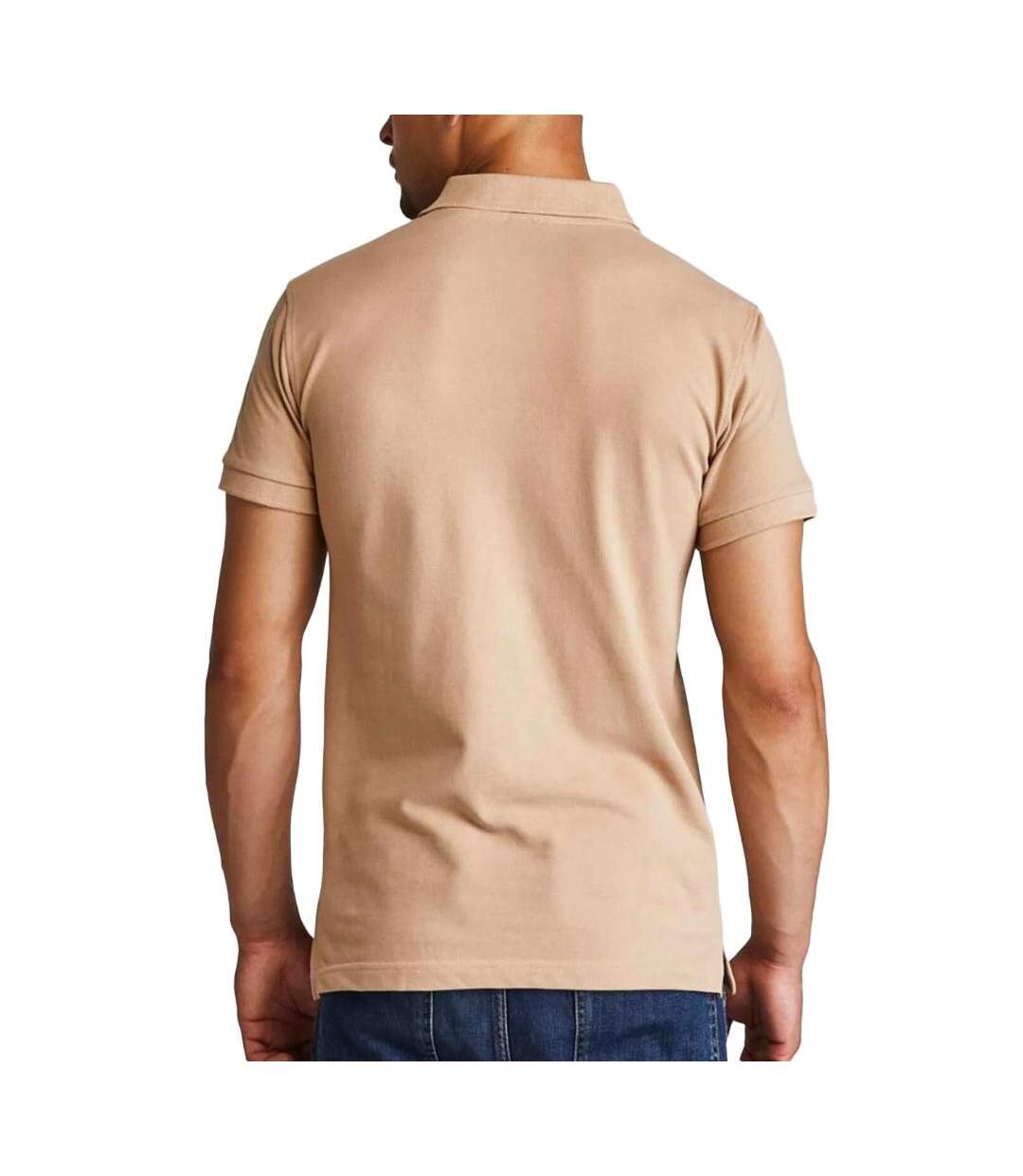 Polo beige homme airness predator-2