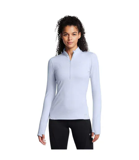 Womens/ladies Vanish Long-sleeved Sweatshirt Blue Under Armour