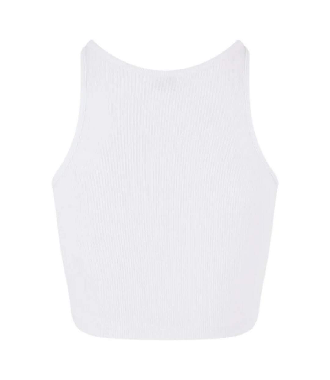 Haut Motif/style Côtelé Femme Blanc Urban Classics-2