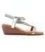 Sandales Darci Femme Argenté Lunar-3