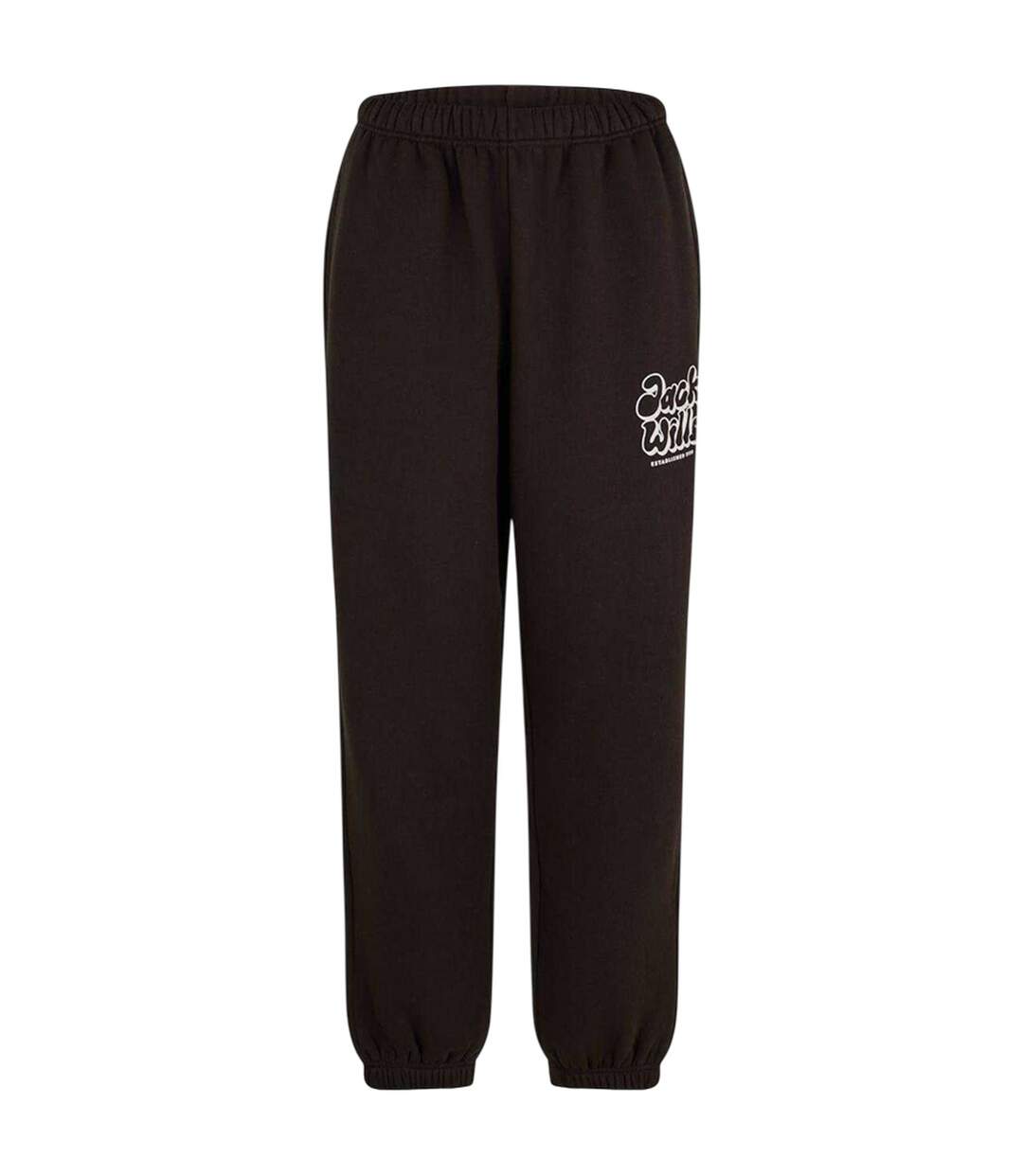Pantalon De Jogging Motif/style Logo Bubble Femme Marron Jack Wills-1