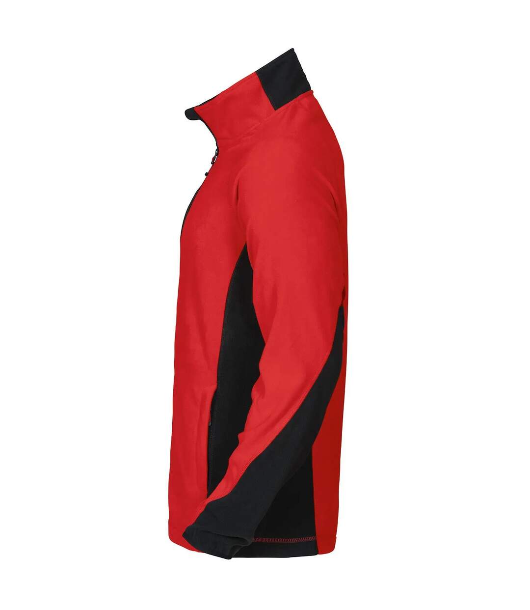 Veste Polaire Manches Raglan Prio Homme Rouge Projob-3