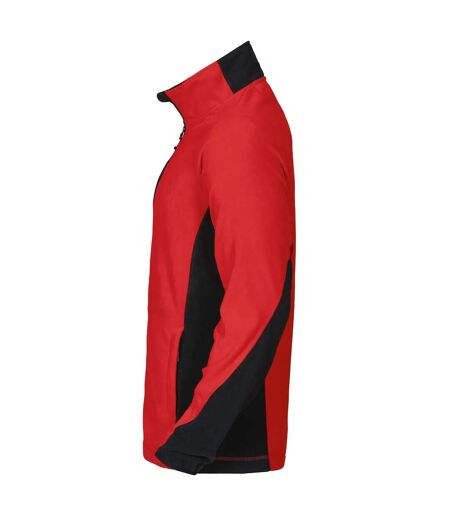 Veste Polaire Manches Raglan Prio Homme Rouge Projob