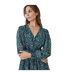 Robe mi-longue femme vert Principles