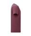 T-shirt Iconic Homme Bordeaux Chiné Fruit Of The Loom-3