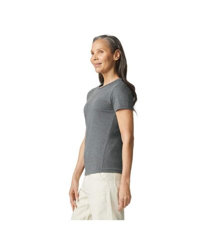 Womens/ladies softstyle t-shirt graphite heather Gildan