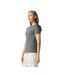 T-shirt softstyle femme graphite chiné Gildan