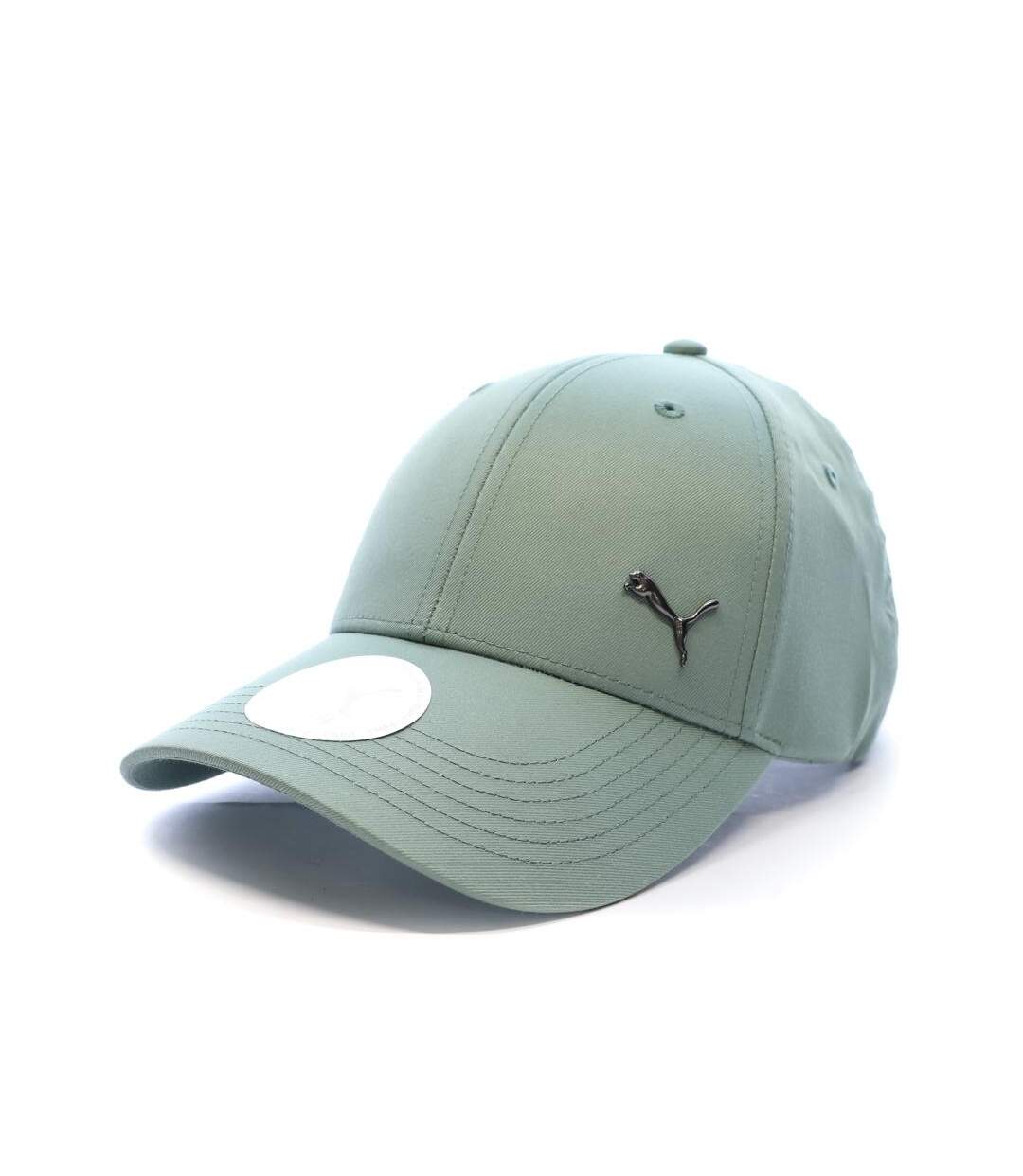 Casquette verte homme puma metal-1
