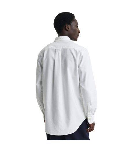 Chemise Archive Shield Homme Blanc Gant