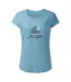 Womens/ladies Serenity Abstract Mountain T-shirt Nordic Blue Dare 2B-2