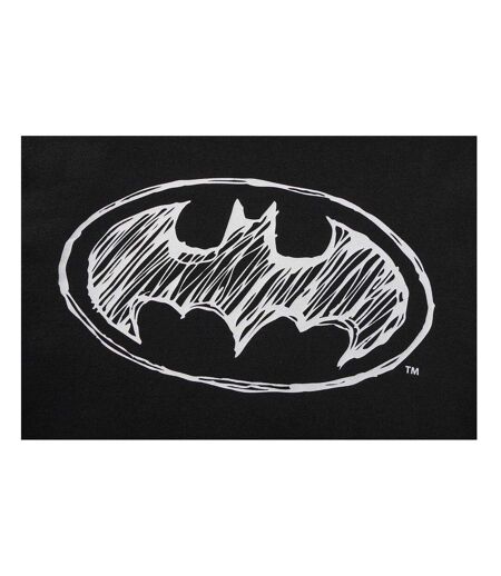 Mens Dark Knight Hoodie Black Batman