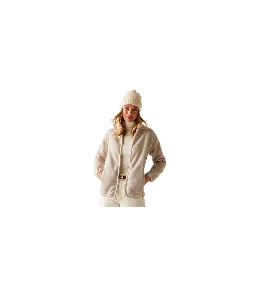 Veste Polaire Mellrey Femme Vanille Clair Regatta-1