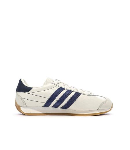Baskets blanches/marine homme adidas country og