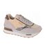 Baskets Motif/style Logo Femme Beige Crème Big Star-1