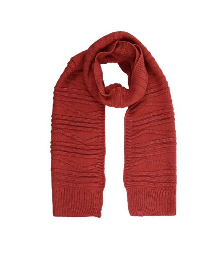 Multimix V Cable Knit Scarf One Size Navy Regatta