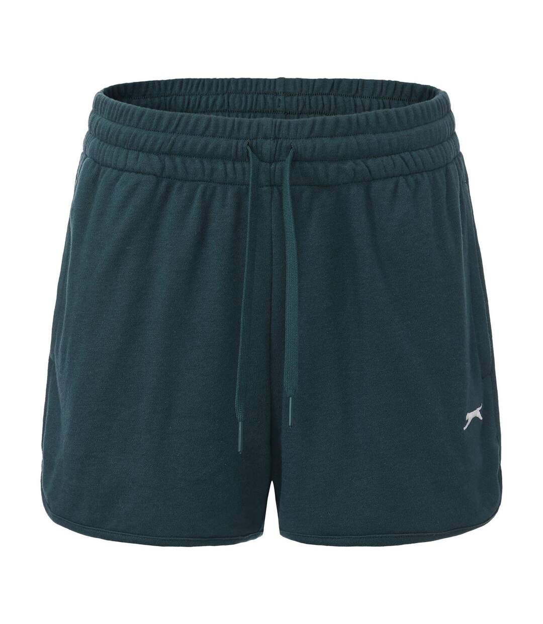 Womens/ladies Lightweight Shorts Forest Green Slazenger-1