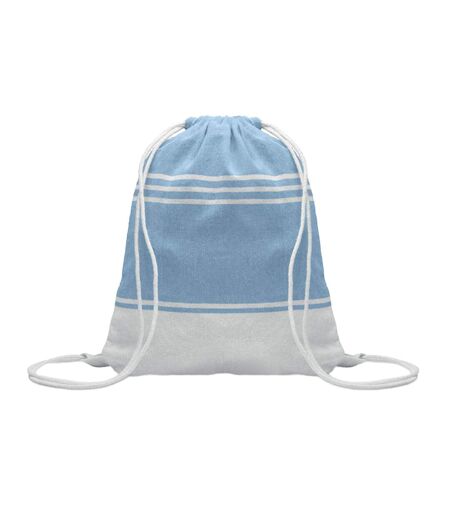 Hammam Towel Drawstring Bag Set One Size Turquoise MidOcean