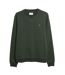 Mens Organic Cotton Crew Neck Sweatshirt Evergreen Farah-1